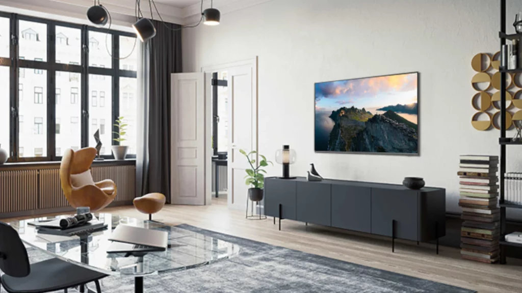 Samsung Smart TV QLED 50" 4K Samsung 50Q64D 2024 woonkamer IRS Hospitality Win-actie blogpost